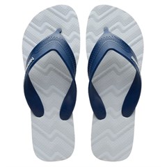 SANDÁLIA MASCULINA HAVAIANAS TRACK WAVES CINZA GELO 37/38