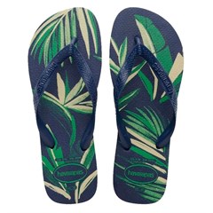 SANDÁLIA MASCULINA HAVAIANAS ALOHA AZUL MARINHO/MARINHO 37/38