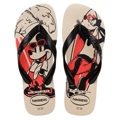 SANDÁLIA INFANTIL HAVAIANAS KIDS TOP DISNEY BEGE PALHA 31/32