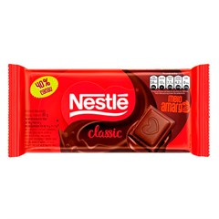 CHOCOLATE EM BARRA NESTLÉ CLASSIC MEIO AMARGO 80G