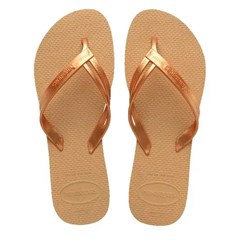 SANDÁLIA FEMININA HAVAIANAS ELEGANCE DOURADO 39/40