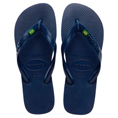 SANDÁLIA UNISSEX HAVAIANAS BRASIL AZUL MARINHO 37/38