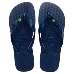 SANDÁLIA UNISSEX HAVAIANAS BRASIL AZUL MARINHO 39/40
