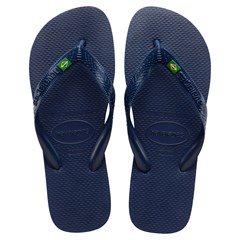 SANDÁLIA UNISSEX HAVAIANAS BRASIL AZUL MARINHO 41/42