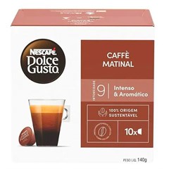 CAFÉ EM CÁPSULA NESCAFÉ DOLCE GUSTO MATINAL 10CAPS