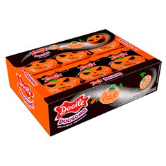 BALA DE GOMA DOCILE DOCIGOMA ABÓBORA LARANJA 18G
