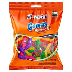 BALA DE GOMA FLORESTAL MINHOCAS 201G
