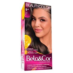 TINTURA BELA & COR KIT 5.0 CASTANHO CLARO