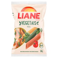 MACARRÃO LIANE MASSA COM VEGETAIS PENA 500G