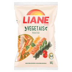MACARRÃO LIANE MASSA COM VEGETAIS PARAFUSO 500G