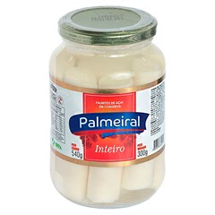 PALMITO AÇAÍ PALMEIRAL INTEIRO VIDRO 300G