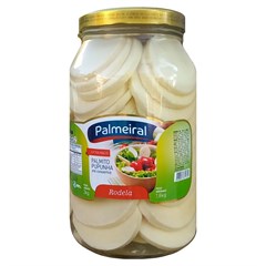 PALMITO PUPUNHA PALMEIRAL EM RODELAS VIDRO 1,8KG
