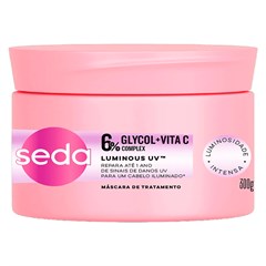 CREME DE TRATAMENTO SEDA LUMINOUS UV GLYCOL + VITA C COMPLEX 300ML