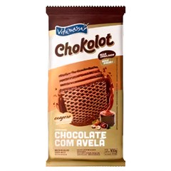BISCOITO WAFER VITAMASSA CHOKOLOT AVELÃ 100G