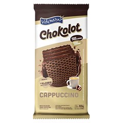 BISCOITO WAFER VITAMASSA CHOKOLOT CAPPUCCINO 100G