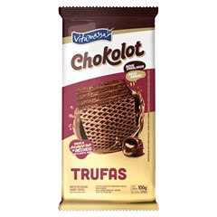 BISCOITO WAFER VITAMASSA CHOKOLOT TRUFAS 100G