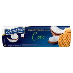 BISCOITO AMANTEIGADO VITAMASSA COCO 120G