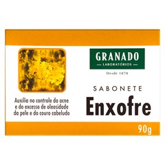 SABONETE EM BARRA GRANADO ENXOFRE 90G