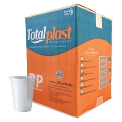 COPO DESC T PLAST TRANSP PP 200ML 100UN