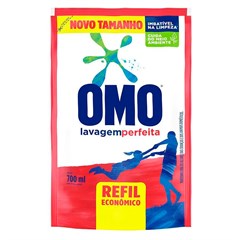 LAVA ROUPAS OMO LAVAGEM PERFEITA SACHÊ 700ML