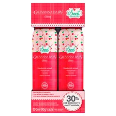 DESODORANTE AEROSSOL GIOAVANNA BABY CHERRY 150ML 2UN