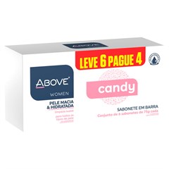 SABONETE EM BARRA ABOVE CANDY 75G LV6 PG4UN