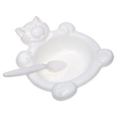 UT PRATO PLASTICO BABY BRANCO