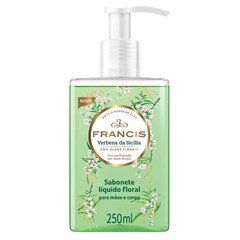 SABONETE LÍQUIDO FRANCIS VERBENA DA SICÍLIA PUMP 250ML