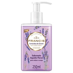 SABONETE LÍQUIDO FRANCIS LAVANDA E ÂMBAR PUMP 250ML