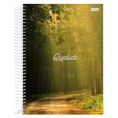 CADERNO ESPIRAL JANDAIA PAZ CAPA DURA 80 FOLHAS