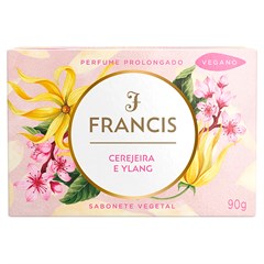 SABONETE EM BARRA FRANCIS VEGETAL CEREJEIRA E YLANG 90G
