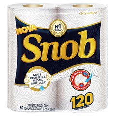     PAPEL TOALHA SNOB BCO 2UND  