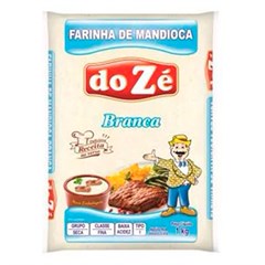 FARINHA DE MANDIOCA DO ZÉ BRANCA 1KG