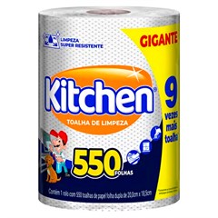 PAPEL TOALHA KITCHEN 550 FOLHAS