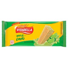 BISCOITO WAFER VITARELLA LIMÃO 80G