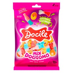 BALA DE GOMA DOCILE DOCIGOMA AZEDINHAS DOCE 190G
