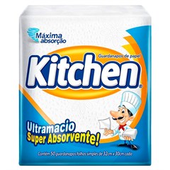 GUARDANAPO KITCHEN 30X33CM 50UN