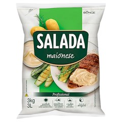 MAIONESE SALADA TRADICIONAL SACHÊ 3KG