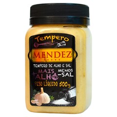 TEMPERO PRONTO MENDEZ ALHO E SAL 500G