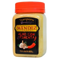 TEMPERO PRONTO MENDEZ ALHO E PIMENTA 500G