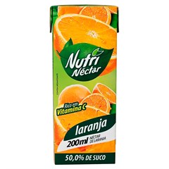 SUCO PRONTO NUTRINÉCTAR LARANJA 200ML