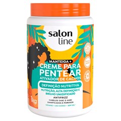 CREME PARA PENTEAR SALON LINE DEFINIÇÃO NUTRITIVA 1KG