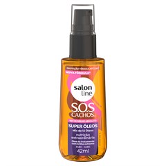 ÓLEO CAPILAR SALON LINE SOS CACHOS SUPER ÓLEOS 42ML