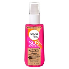 ÓLEO CAPILAR SALON LINE SOS CACHOS DE REPENTE PRONTA! 42ML
