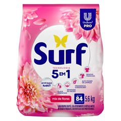SABÃO EM PÓ SURF MIX DE FLORES SACHÊ 5,6KG