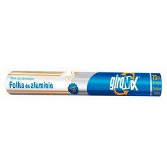 PAPEL ALUMÍNIO GIROMIX 45CMX7,5MT