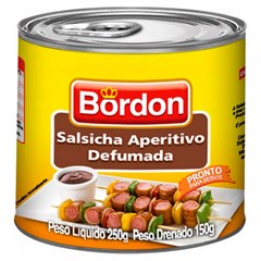 SALSICHA BORDON DEFUMADA LATA 150G
