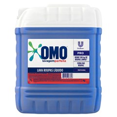 LAVA ROUPAS OMO LAVAGEM PERFEITA 7L