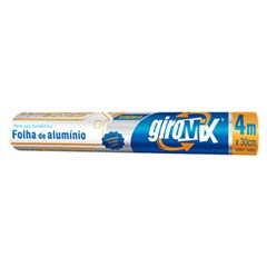 PAPEL ALUMÍNIO GIROMIX 45CMX4MT