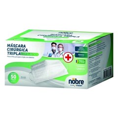 UT MASC CIRUR NOBRE VD TRI ELAST C/50UN